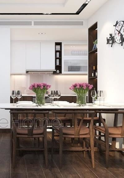 Thiết kế nội thất chung cư Home City phong cách hiện đại - Anh Tuấn