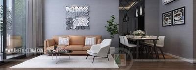 Thiết kế và thi công nội thất chung cư Imperia Sky Garden 74m2- căn hộ mẫu