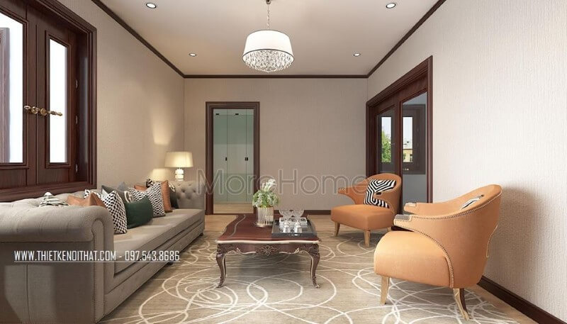 Morehome gợi ý cho bạn mẫu sofa chữ i tân cổ điển đẹp tại Hà Nội cho chung cư, nhà phố, biệt thự Sofa tân cổ điển cao cấp