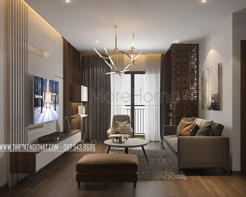 Thi công nội thất chung cư ngoại giao đoàn