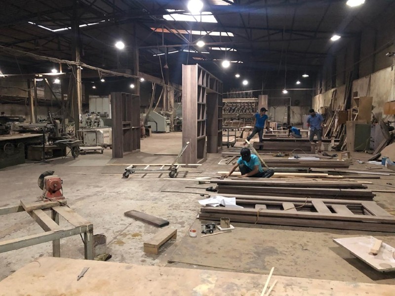 Xưởng sản xuất đồ gỗ tự nhiên