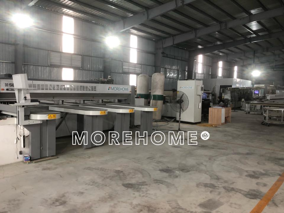 xưởng gỗ thi công nội thất Morehome